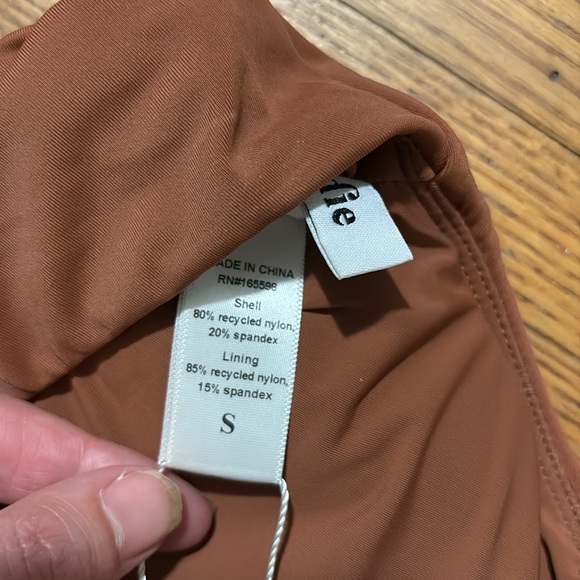 Andie Bikini Set Amor Top Bikini Bottom Sequoia size S NWT/NWOT - Picture 7 of 9